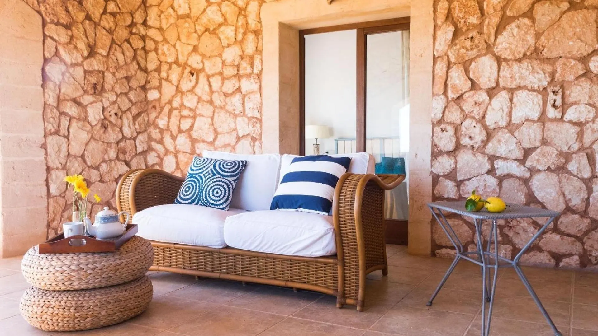 מנקור Landhausvilla Fuer 6 Personen In Porto Cristo Mallorca, 3 Schlafzimmer, Privater Pool 0*,  ספרד